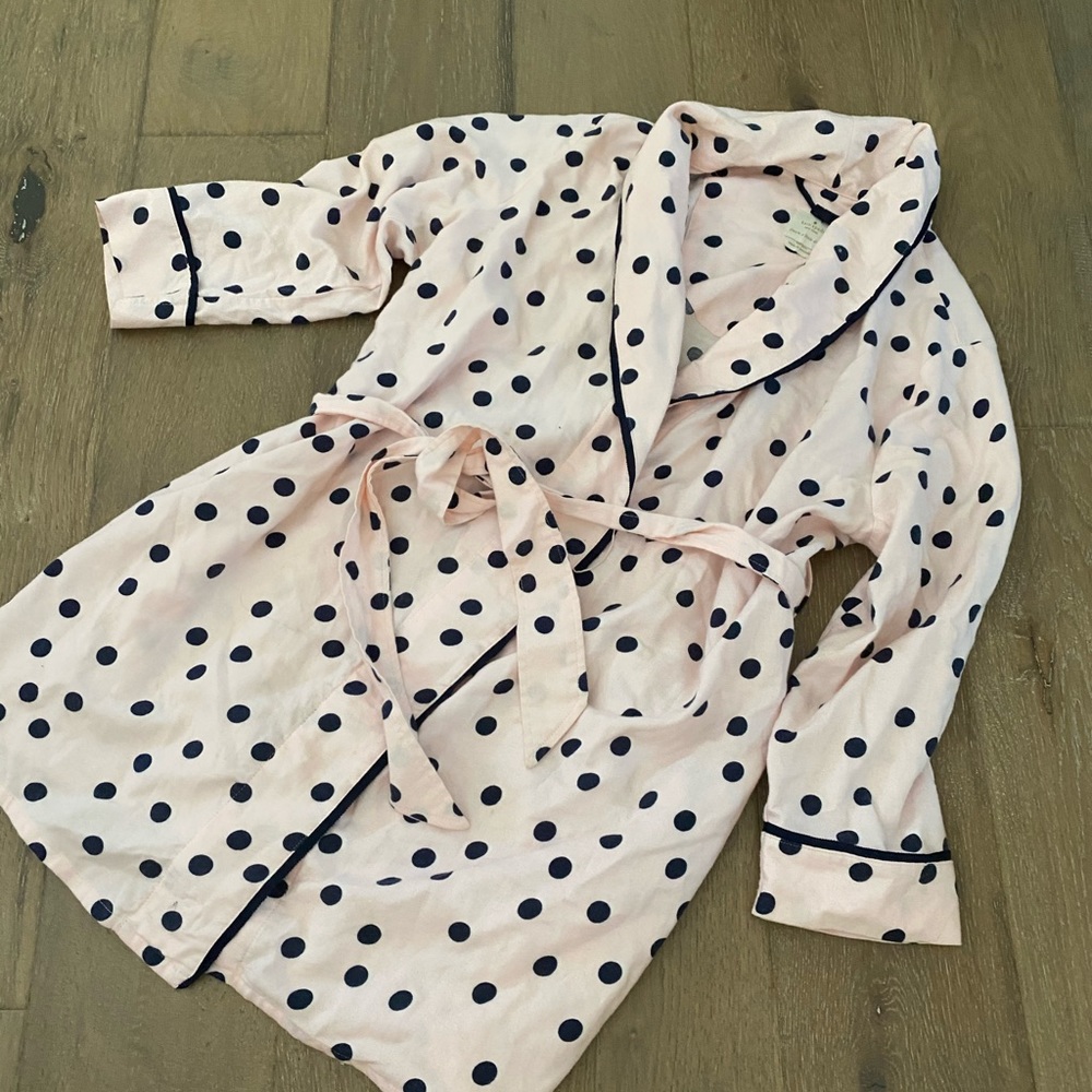 Kate spade ♠️ polka dot robe
